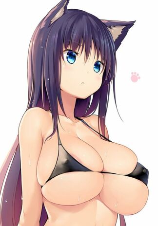 anime breast gif